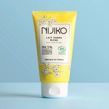 Lait Corps Bio Nourrissant Miel & Karité 