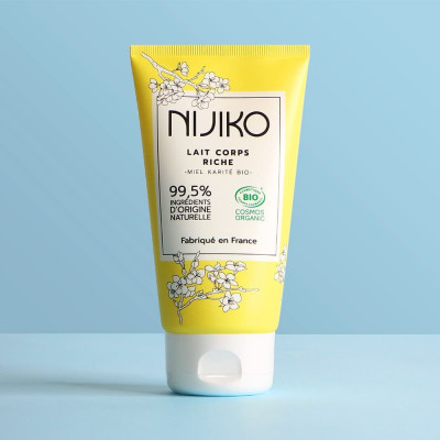 Lait Corps Bio Nourrissant Miel & Karité