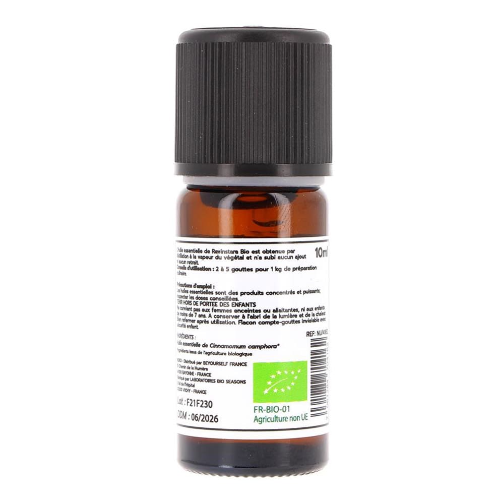 Huile essentielle de Ravintsara - Flacon compte goutte 5ml - Shopping Nature